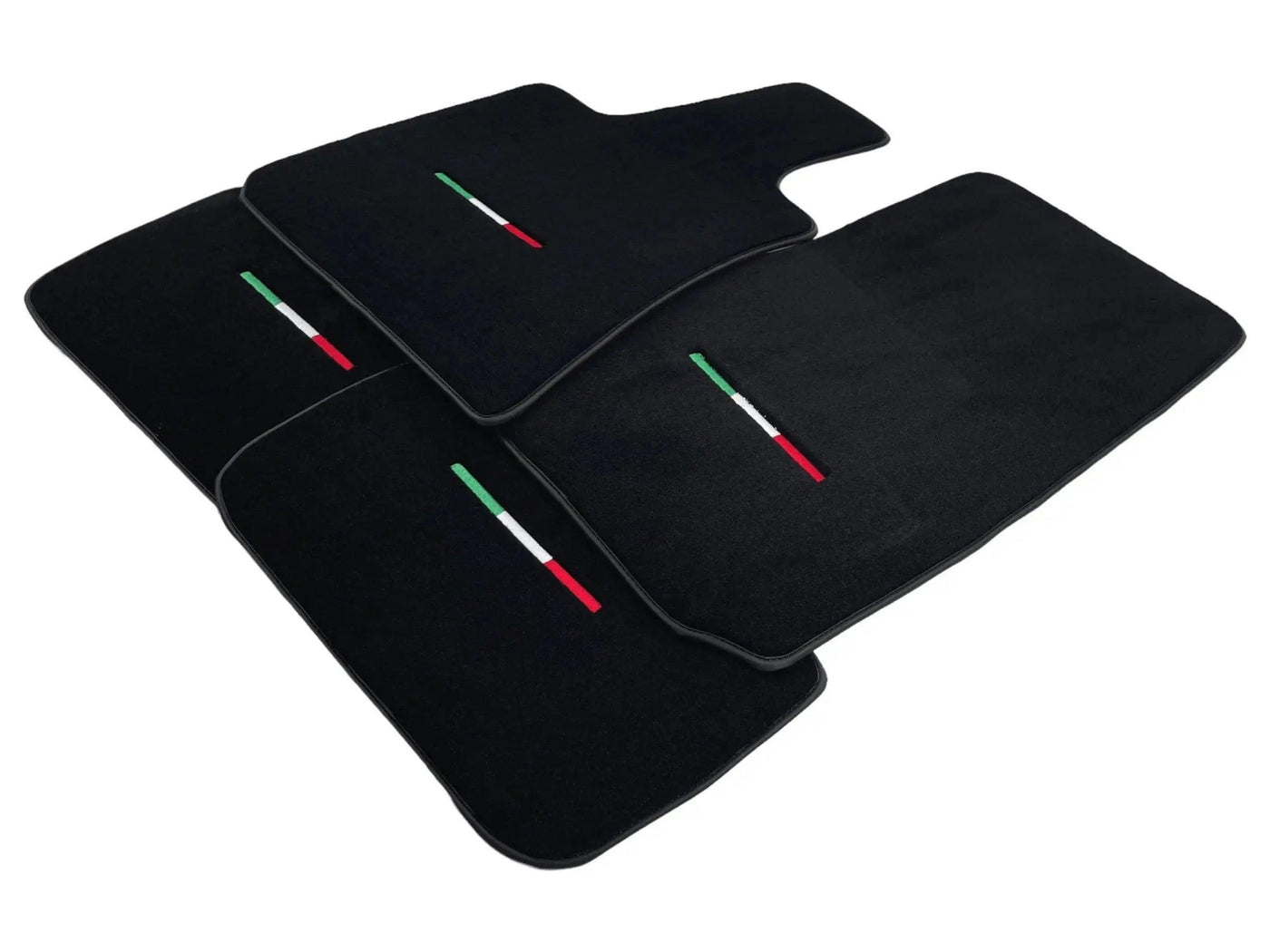 Black Floor Mats For Maserati Grecale (2023-2024) Italy Edition - AutoWin