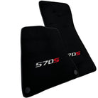 Black Floor Mats for McLaren 570S Tailored Carpets Set AutoWin - AutoWin