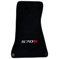 Black Floor Mats for McLaren 570S Tailored Carpets Set AutoWin - AutoWin