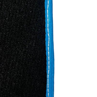 McLaren 720S (2017-2021) Black Floor Mats with Blue Trim | AutoWin
