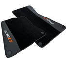 Black Floor Mats for McLaren 600 LT (2018-2020) With Leather - AutoWin