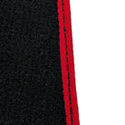 Black Floor Mats for McLaren 600 LT (2018-2020) With Red Trim - AutoWin