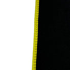 Black Floor Mats for McLaren 600 LT (2018-2020) With Yellow Trim - AutoWin