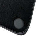Black Floor Mats For McLaren 720S (2017-2021) with Carbon Leather - AutoWin