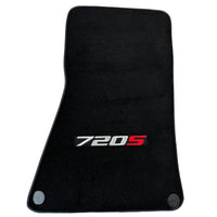 Black Floor Mats for McLaren 720S Tailored Carpets Set AutoWin - AutoWin
