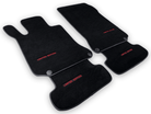 Black Floor Mats For Mercedes Benz C-Class CL203 Coupe (2000-2008) | Limited Edition - AutoWin