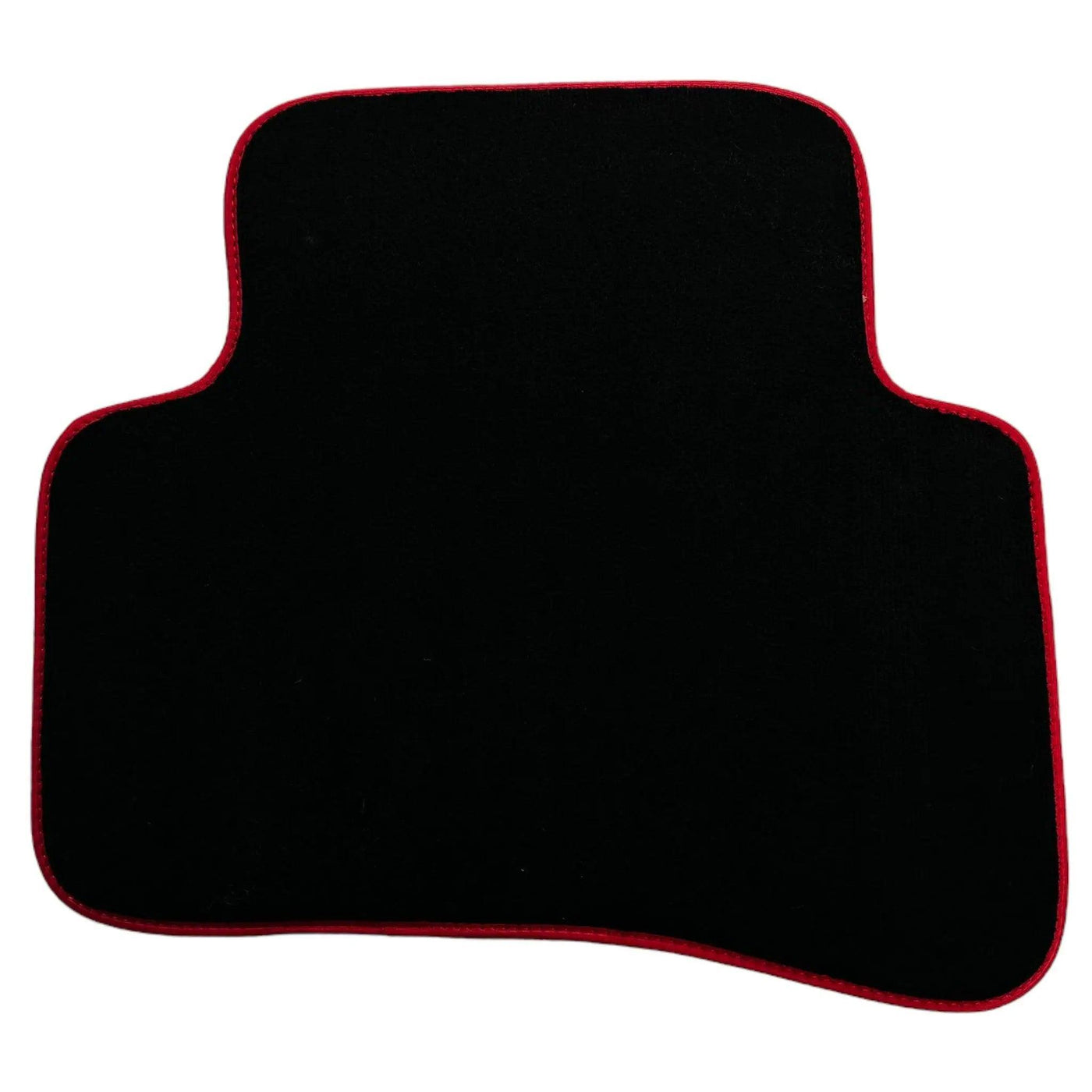 Black Floor Mats For Mercedes-Benz C Class W202 (1993-2000) ER56 Design | Red Trim - AutoWin
