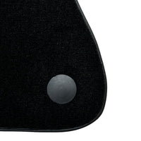 Black Floor Mats For Mercedes-Benz C Class W204 Coupe 2012-2015 ER56 Design - AutoWin