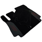 Black Floor Mats For Mercedes Benz GLS-Class X167 Maybach (2020-2023) | AutoWin Edition