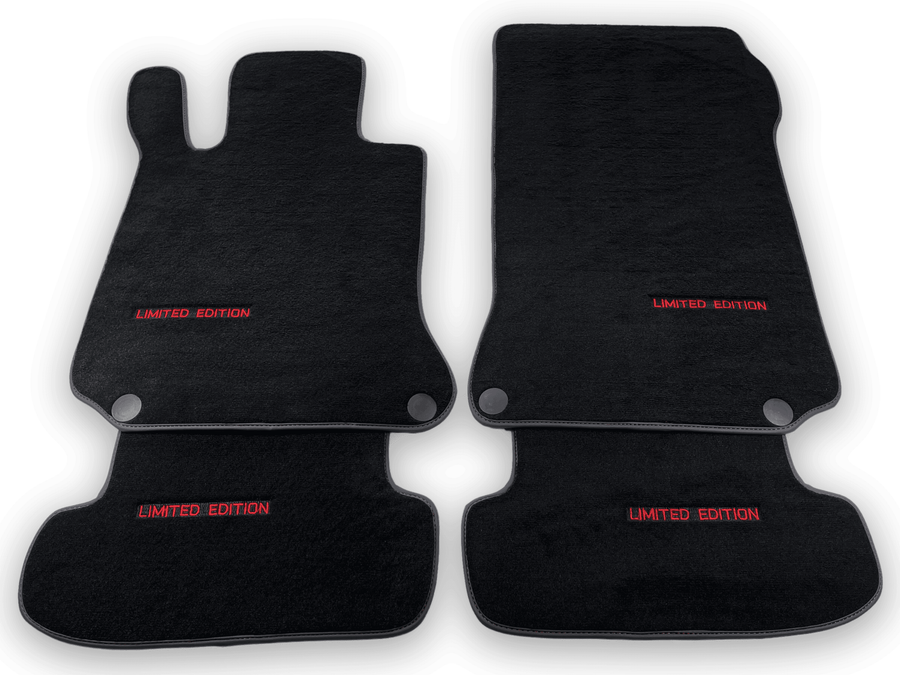 Black Floor Mats For Mercedes Benz C-Class W206 Sedan (2021-2023) | Limited Edition - AutoWin