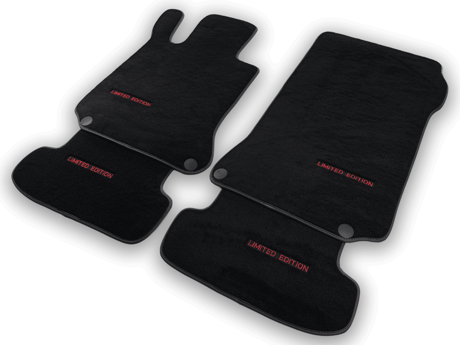 Black Floor Mats For Mercedes Benz C-Class W206 Sedan (2021-2023) | Limited Edition - AutoWin