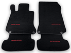 Black Floor Mats For Mercedes Benz CLA-Class X118 Shooting Brake (2019-2023) | Limited Edition - AutoWin