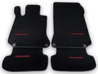 Black Floor Mats For Mercedes Benz CLA-Class X118 Shooting Brake (2019-2023) | Limited Edition - AutoWin