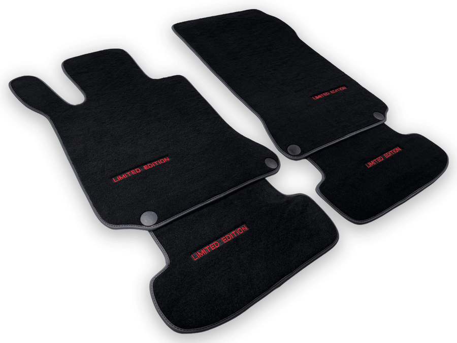 Black Floor Mats For Mercedes Benz CLS-Class C218 Coupe (2011-2014) | Limited Edition - AutoWin