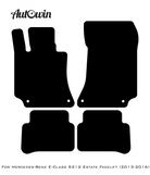 Black Floor Mats For Mercedes Benz E-Class S212 Estate Facelift (2013-2016) | Limited Edition - AutoWin