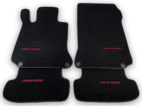 Black Floor Mats For Mercedes Benz E-Class S213 Estate (2016-2020) | Limited Edition - AutoWin