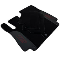 Black Floor Mats For Mercedes Benz E-Class W213 Sedan (2016-2020) Hybrid | AutoWin Edition - AutoWin