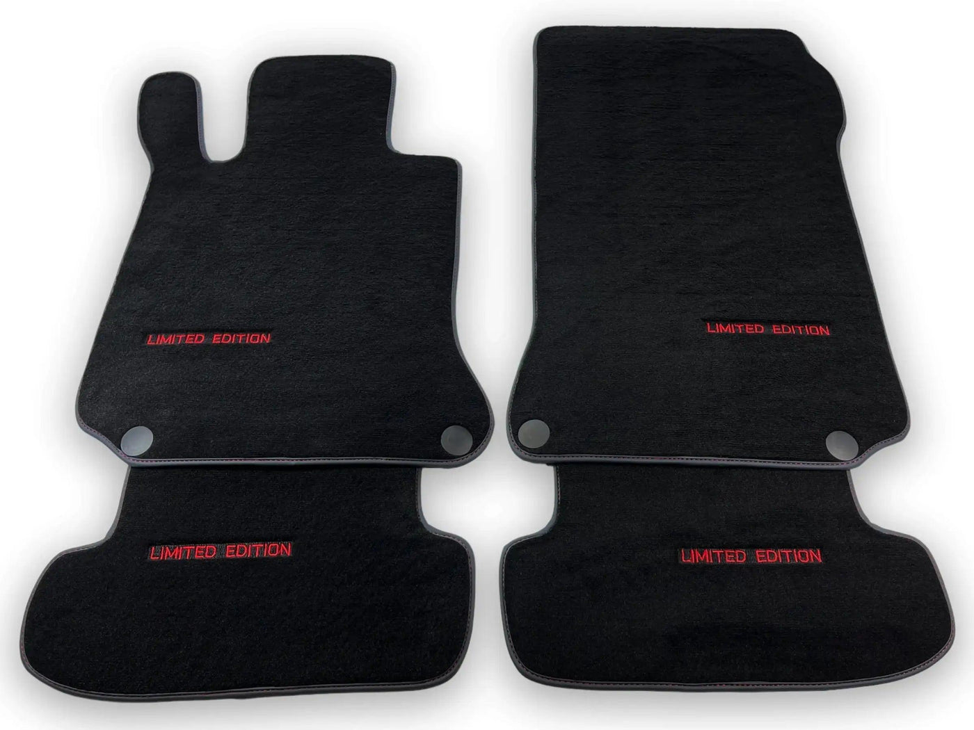 Black Floor Mats For Mercedes Benz E-Class W214 Sedan (2023-2024) | Limited Edition - AutoWin