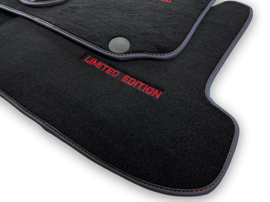 Black Floor Mats For Mercedes Benz EQA-Class H243 (2021-2023) | Limited Edition - AutoWin