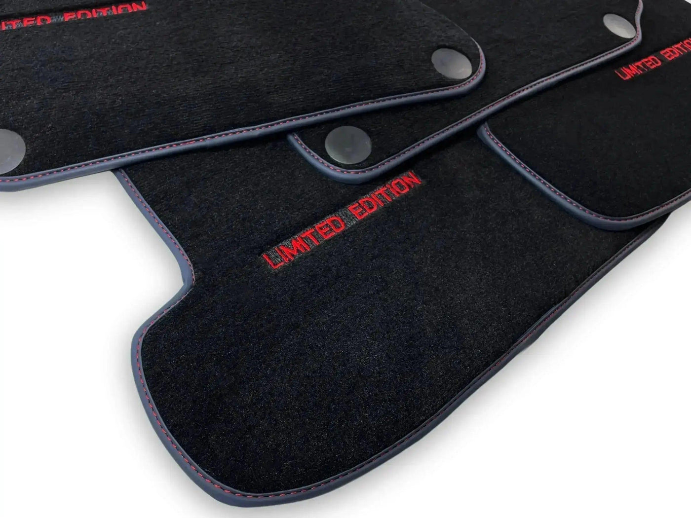 Black Floor Mats For Mercedes Benz EQS-Class X296 (2022-2023) | Limited Edition - AutoWin