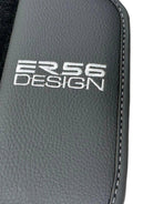 Black Floor Mats For Mercedes-Benz G Class W461 (1979-2008) With Leather Borders ER56 Design - AutoWin