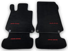 Black Floor Mats For Mercedes Benz GLC-Class C253 Coupe (2019-2023) | Limited Edition - AutoWin