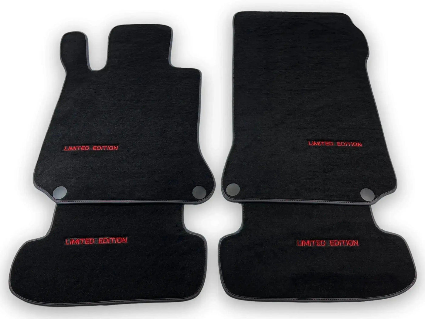 Black Floor Mats For Mercedes Benz S-Class W223 (2020-2023) Short Wheelbase | Limited Edition - AutoWin