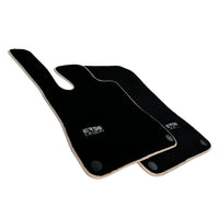 Black Floor Mats For Mercedes-Benz SL-Class R129 (1989-2001) ER56 Design - AutoWin