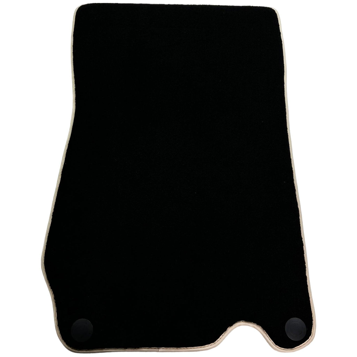Black Floor Mats For Mercedes-Benz SL-Class R230 (2001-2012) Beige Trim - AutoWin
