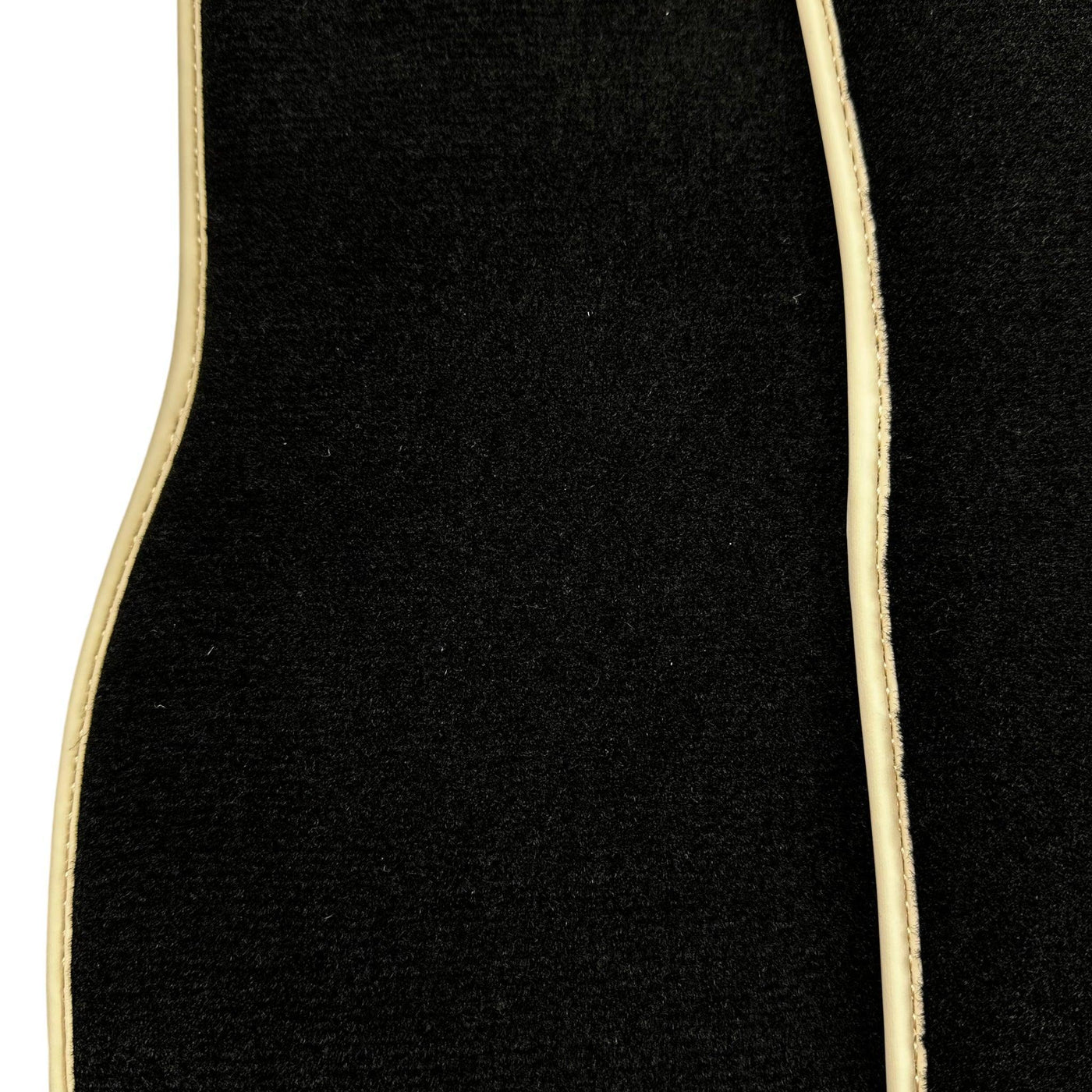Black Floor Mats For Mercedes-Benz SL-Class R231 (2012-2022) Beige Trim - AutoWin