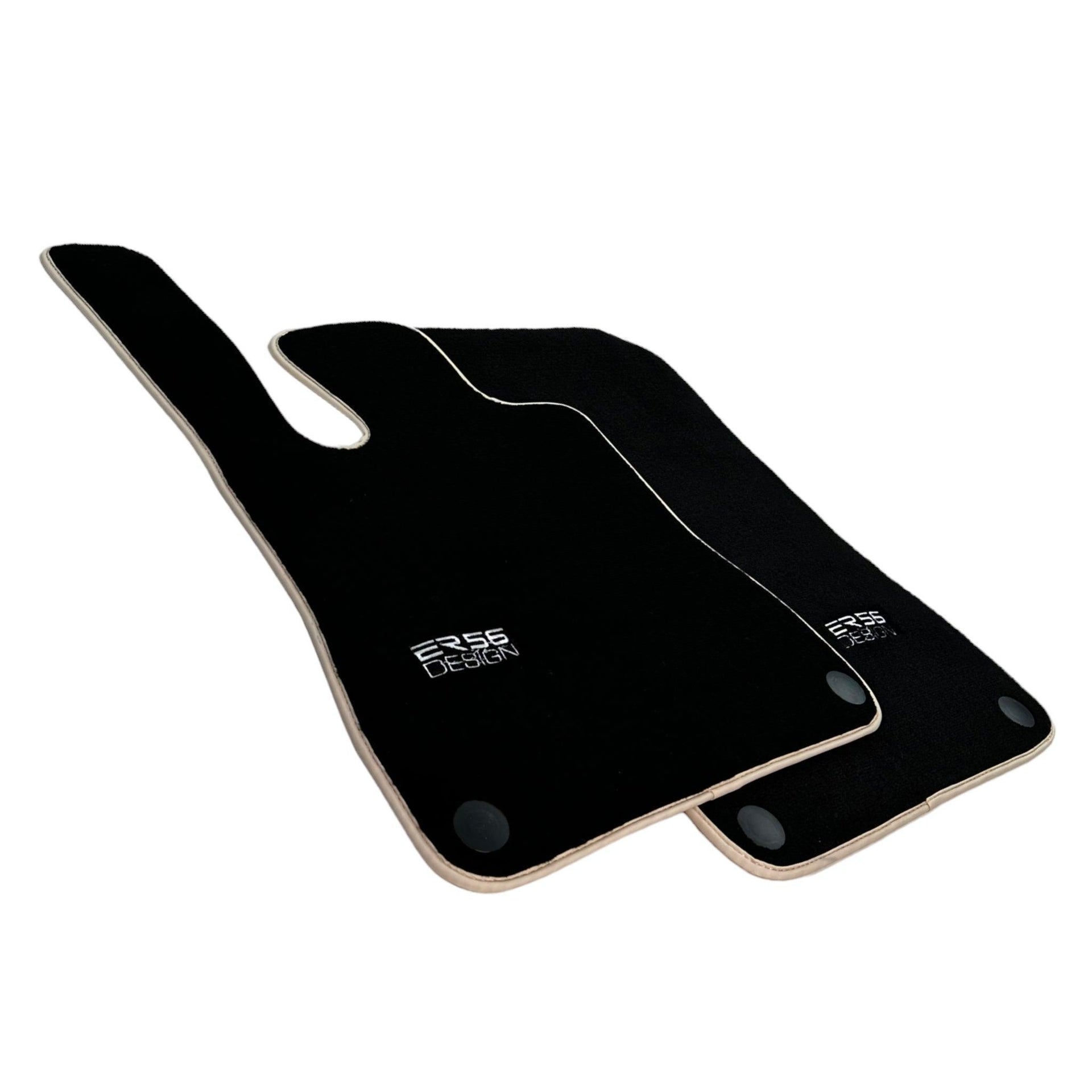 Black Floor Mats For Mercedes-Benz SL-Class R231 (2012-2022) ER56 Design - AutoWin