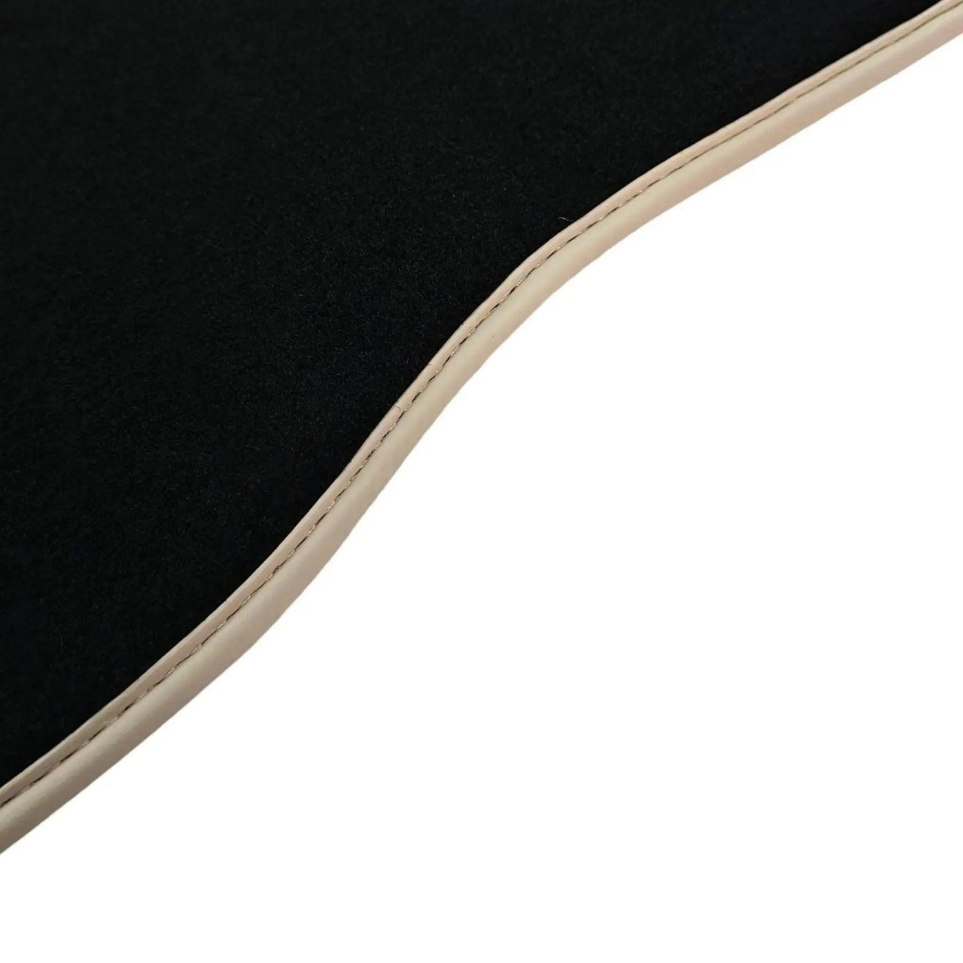 Black Floor Mats For Mercedes-Benz SLK-Class R170 (1996-1998) Beige Trim - AutoWin