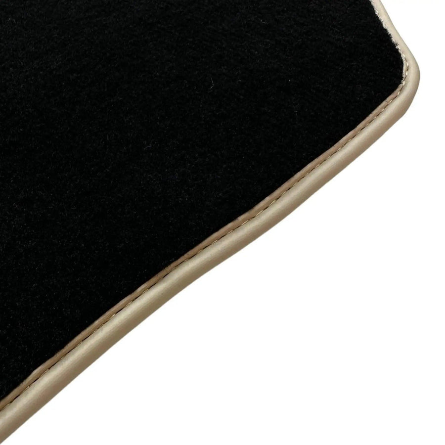Black Floor Mats For Mercedes-Benz SLK-Class R170 (1998-2000) ER56 Design - AutoWin