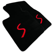 Black Floor Mats for Mini Cabrio R57 Convertible (2009-2016) - AutoWin