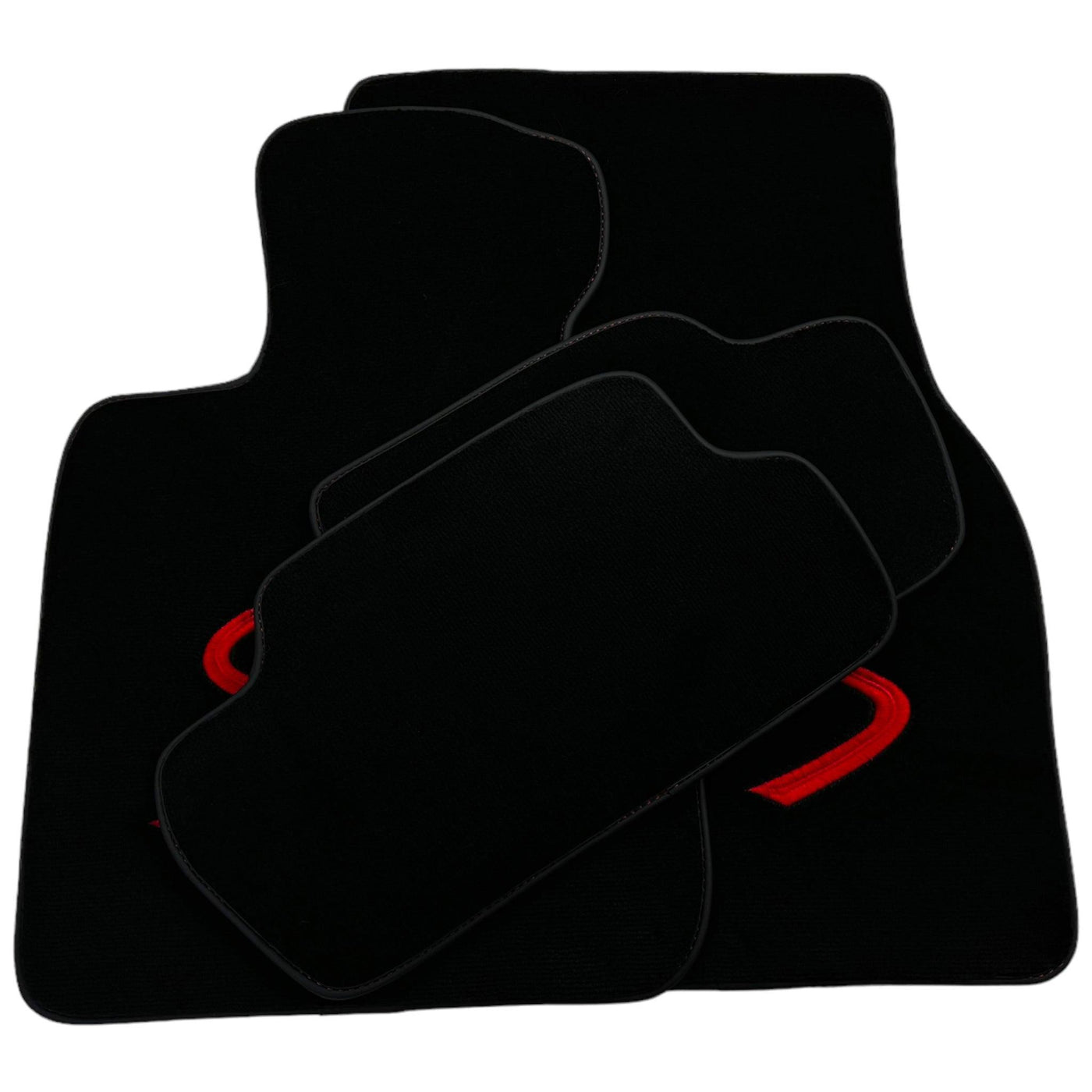 Black Floor Mats for Mini Clubman R55 (2007-2015) - AutoWin
