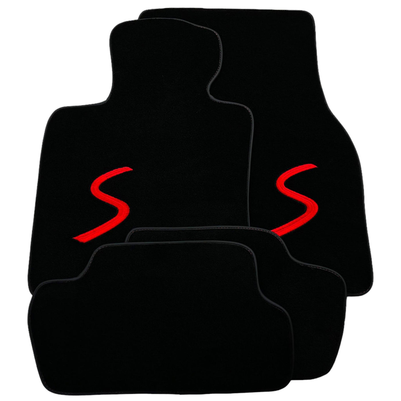 Black Floor Mats for Mini Cooper F56 (2013-2022) - AutoWin