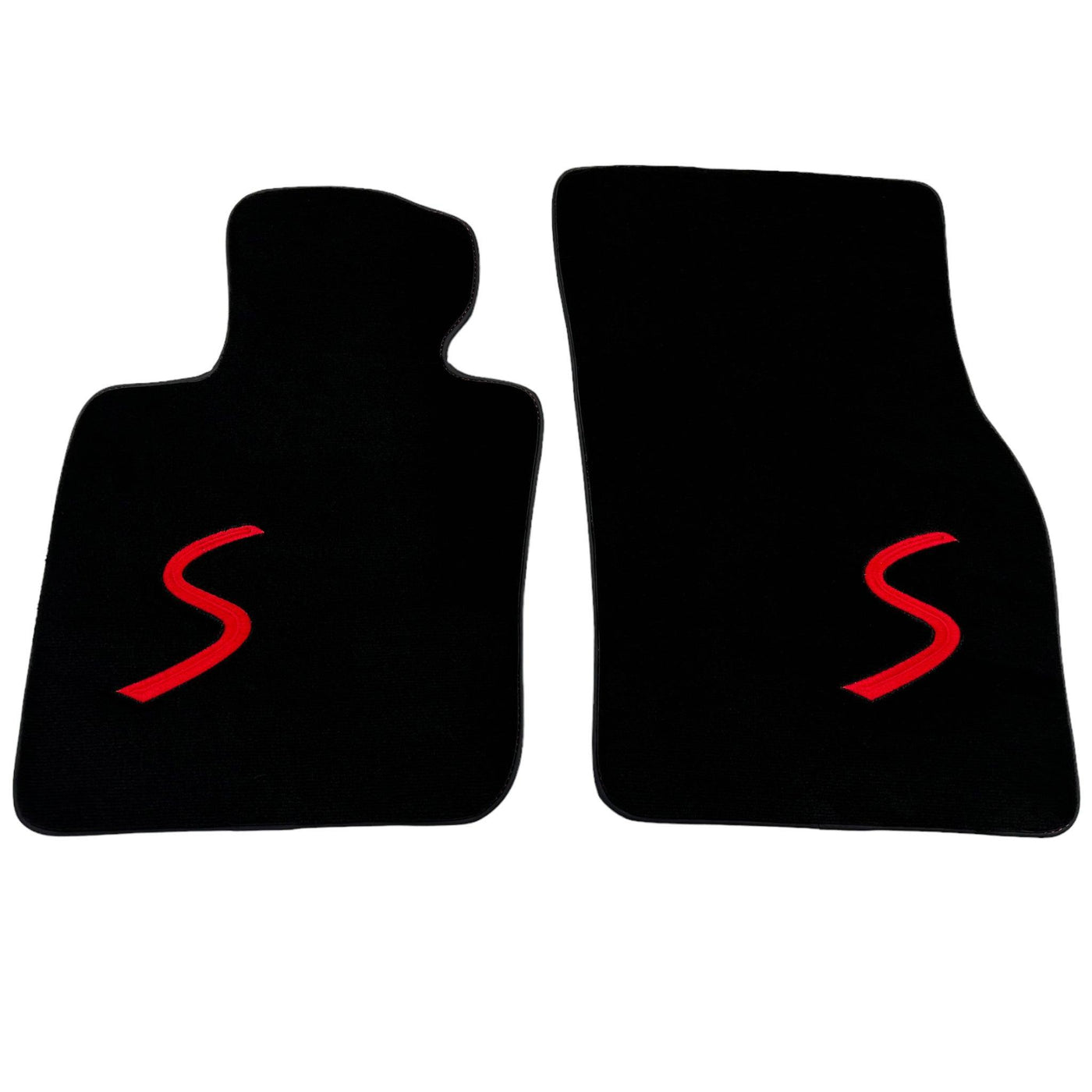 Black Floor Mats for Mini Cooper / One F55 5-doors (2015-2023) - AutoWin