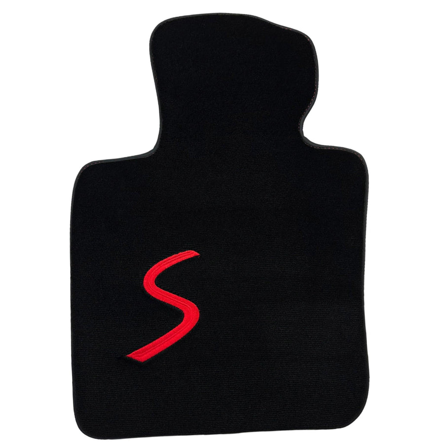 Black Floor Mats for Mini Cooper / One R53 (2001-2007) Cooper S - AutoWin