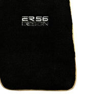 Black Floor Mats For Mitsubishi Pajero III (2000-2004) ER56 Design - AutoWin