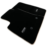 Black Floor Mats For Mitsubishi Pajero V80 (2006-2011) ER56 Design - AutoWin