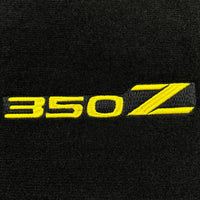 Black Floor Mats For Nissan 350Z (2003-2008) - AutoWin
