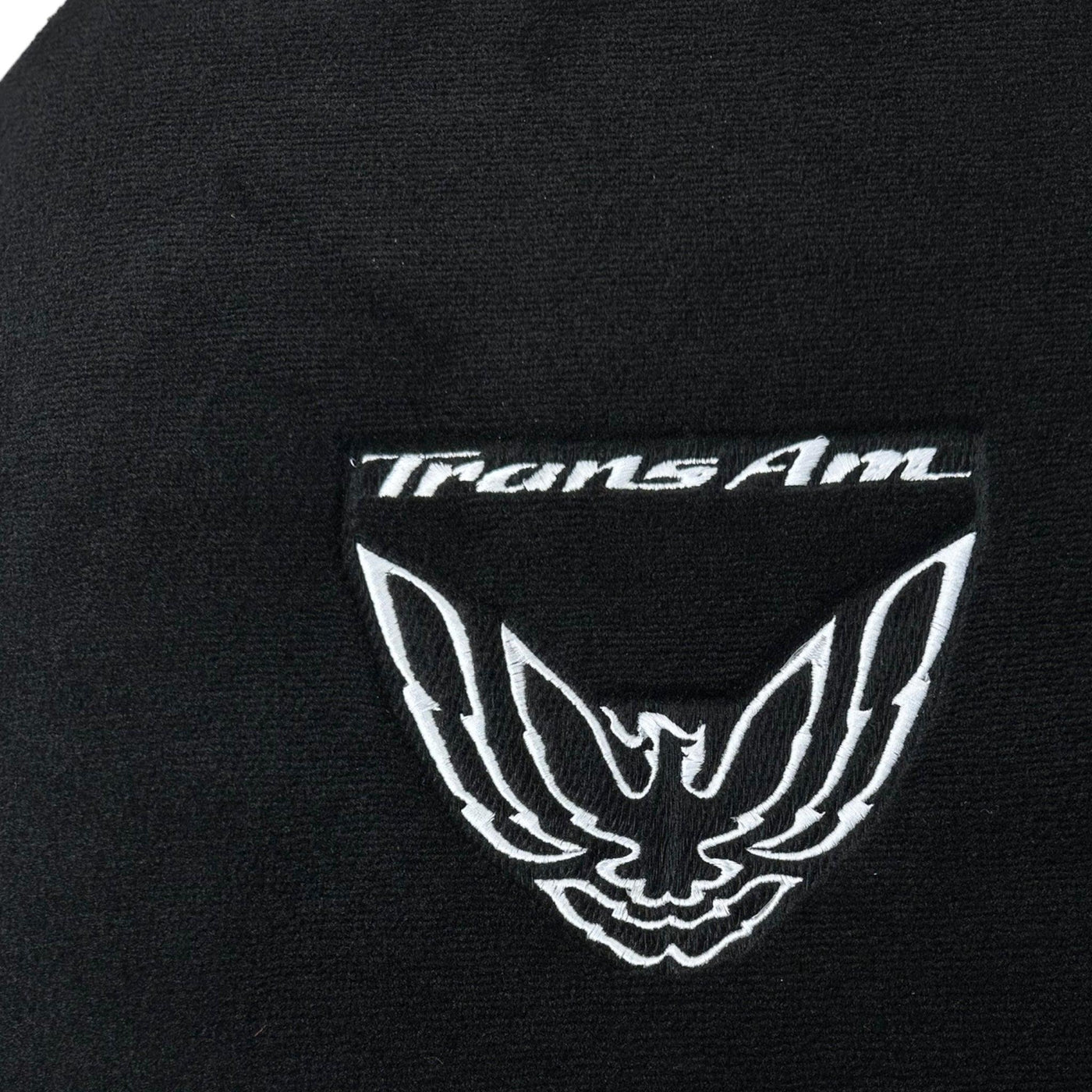Black Floor Mats for Pontiac FireBird (1993-2002) with Trans Am Logo - AutoWin