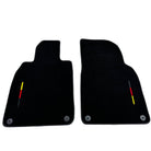 Black Floor Mats for Porsche 718 Cayman (2017-2023) - AutoWin