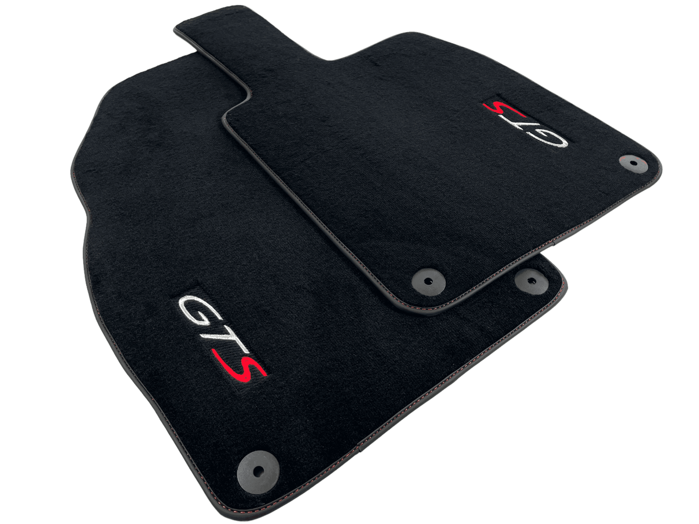 Black Floor Mats for Porsche 718 Cayman GTS (2017-2023) - AutoWin