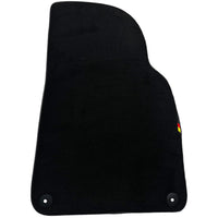 Black Floor Mats for Porsche 911 - 992 (2019-2024) with German Flag - AutoWin