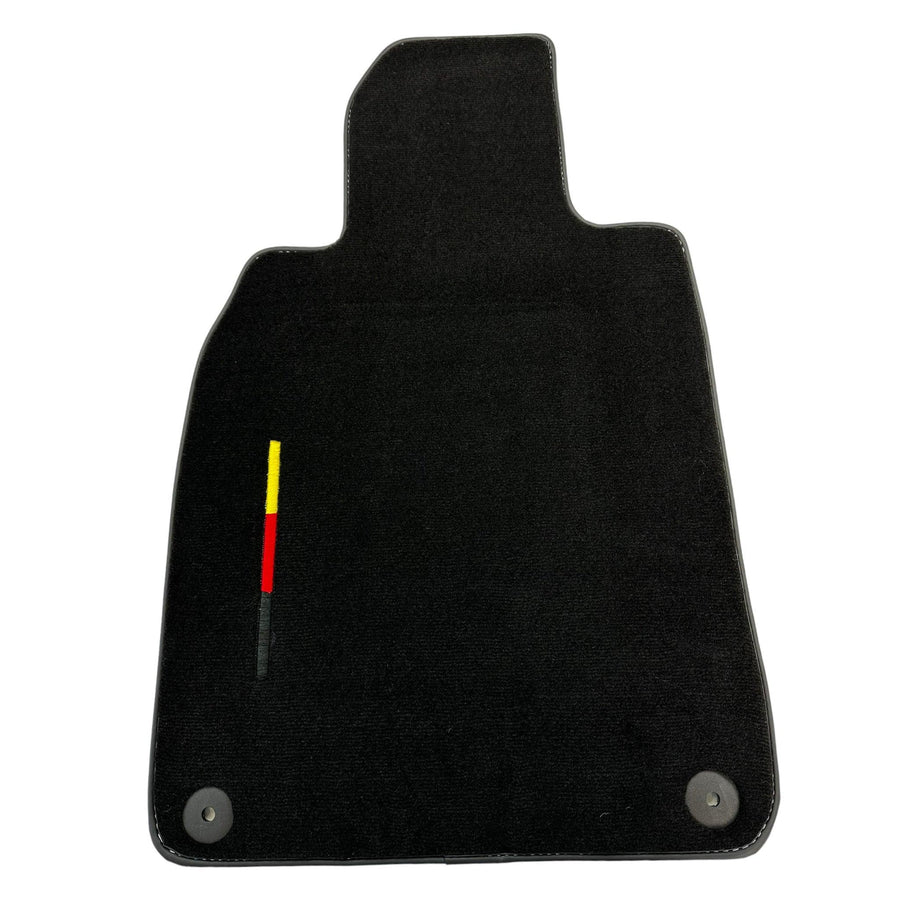 Black Floor Mats for Porsche Cayenne (2003-2010) - AutoWin