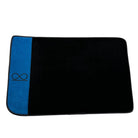 Black Floor Mats For Rolls Royce Spectre (2023-2024) Blue Alcantara Leather - AutoWin