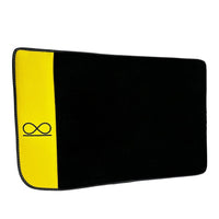 Black Floor Mats For Rolls Royce Spectre (2023-2024) Yellow Leather - AutoWin