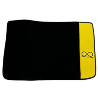 Black Floor Mats For Rolls Royce Spectre (2023-2024) Yellow Leather - AutoWin