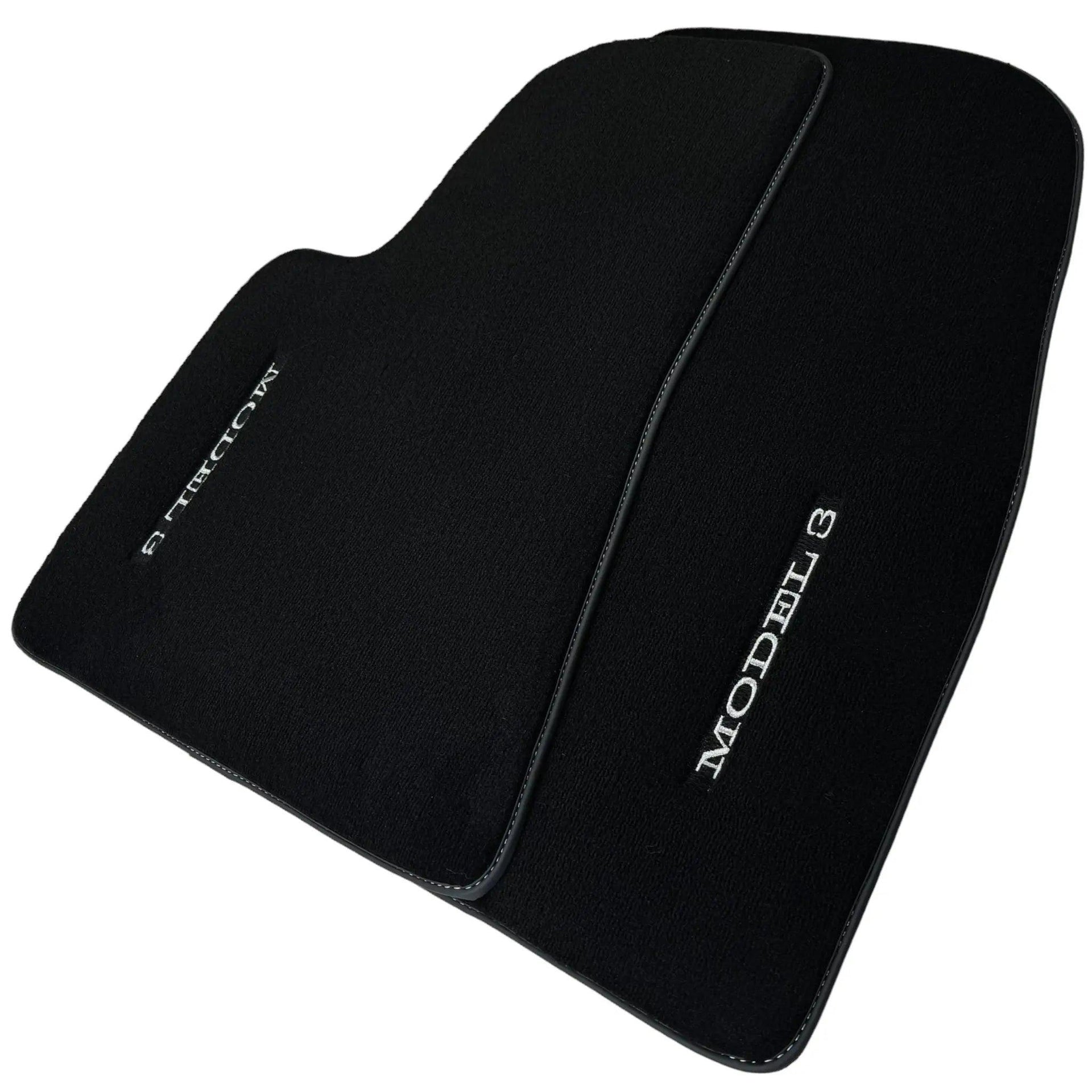 Black Floor Mats for Tesla Model 3 (2017-2023) - AutoWin